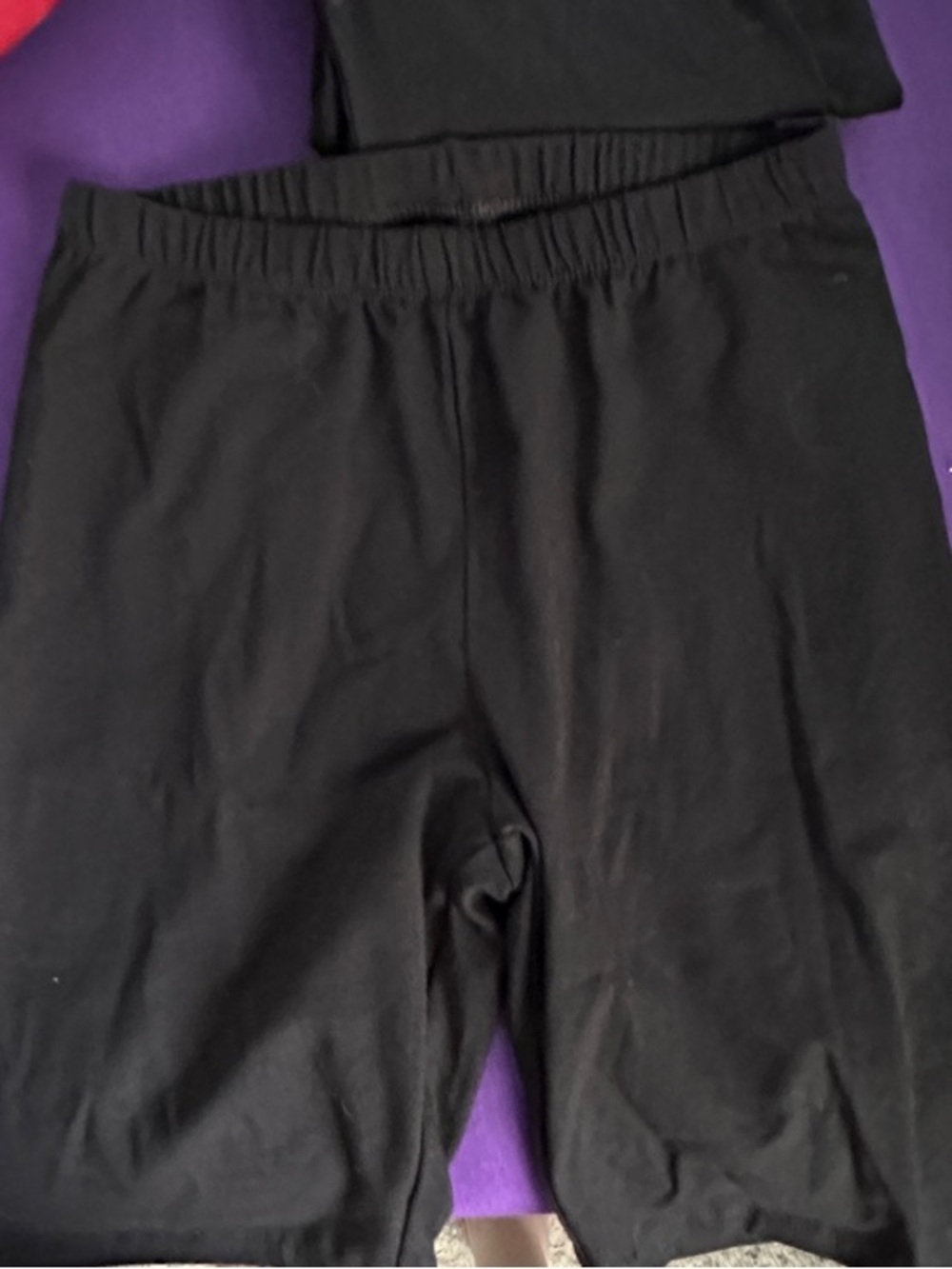 Girls 3 pack size 14 Black Stretch Bike Shorts